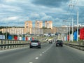 The landscape of the city of Kaluga in Russia.